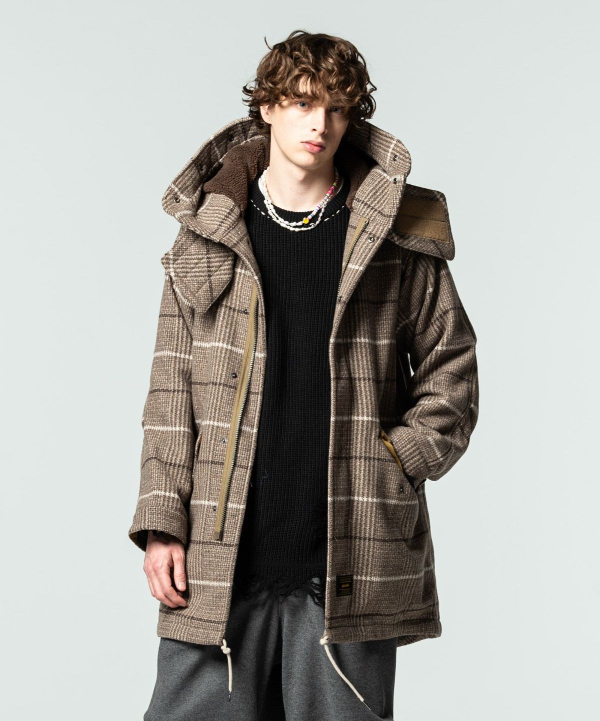 激安購入 定価35424円 / glamb / luxe mods coat モッズコート