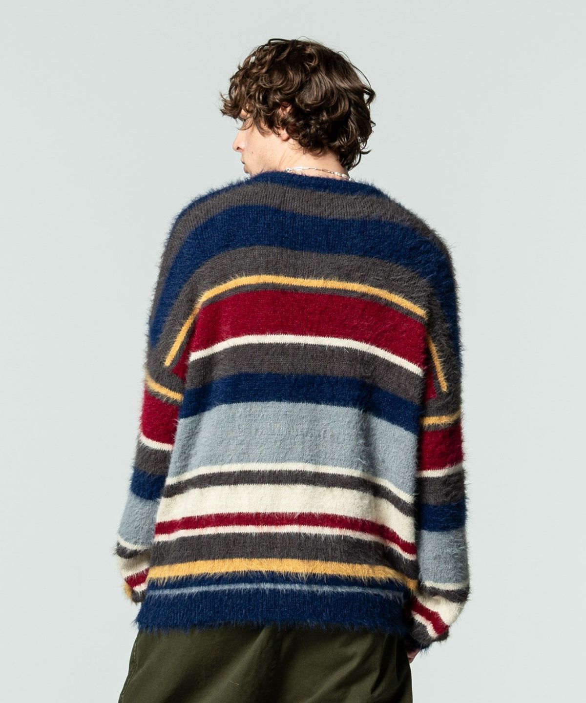 glamb ( グラム ) - GB0321 / KNT02 : Byron border knit / バイロン