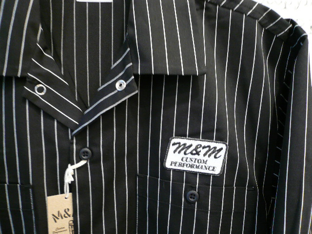 M＆M エムアンドエム T/C WORK SHIRT ワークシャツ 未使用  M
