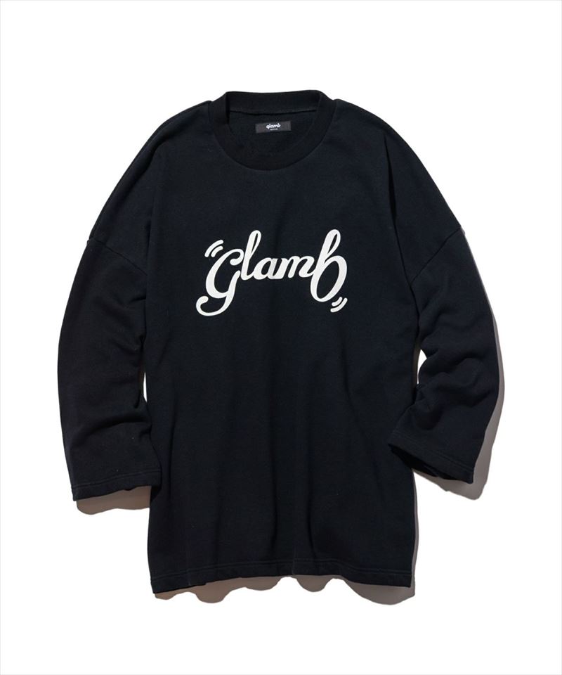 glamb ( グラム ) - GB0422/CS05 : Wide Sleeve Logo Sweat / ワイド