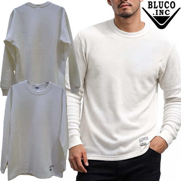 BLUCO (ブルコ) - CREW NECK THERMAL SHIRT