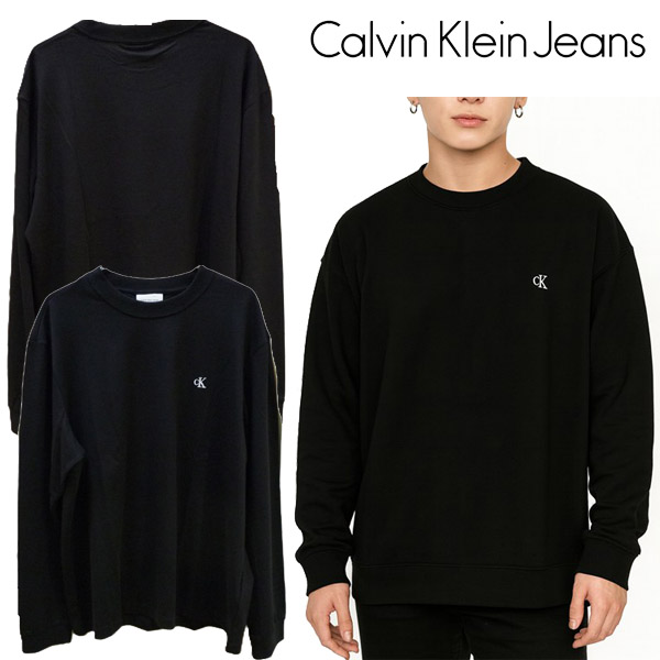 CALVIN KLEIN JEANS (カルバンクラインジーンズ) - 長袖Tシャツ - ロングスリーブイージーモノグラムTシャツ