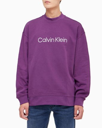 Calvin clain jeans モックネックロゴ　オーバーサイズT 新品