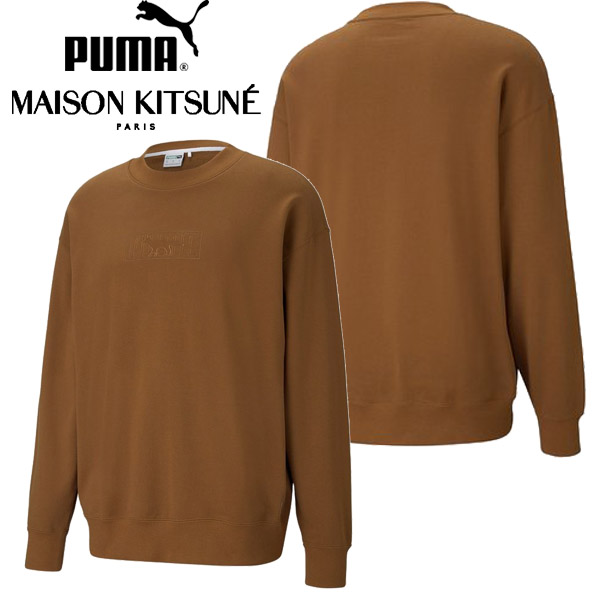 PUMA (プーマ) - PUMA x Maison Kitsune クルー スウェット ユニ