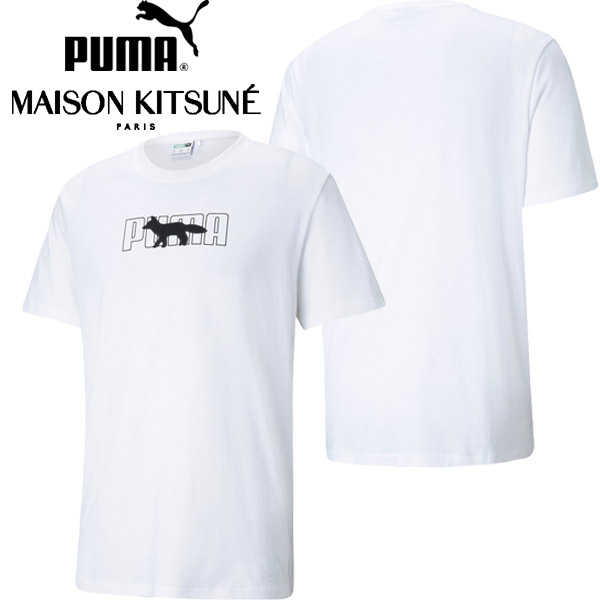 【PUMA】PUMA x Maison Kitsune Tシャツ ユニセックス