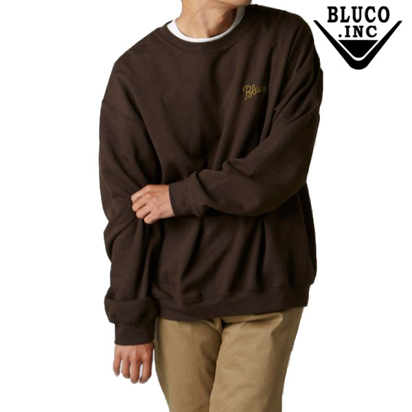 BLUCO (ブルコ) - SWEAT SHIRTS -logo stitch- - FAITHWEB