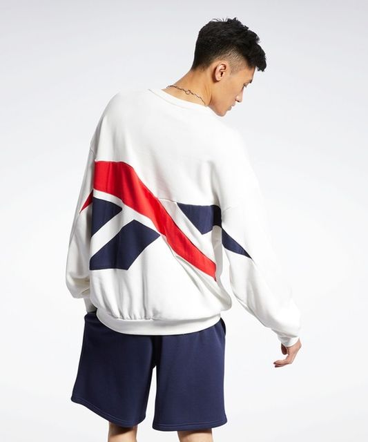 Reebok CLASSIC ( リーボッククラシック) - プレミアム ファンデーション フレンチテリー クルー スウェットシャツ /  Premium-Foundation French Terry Crew Sweatshirt - FAITHWEB