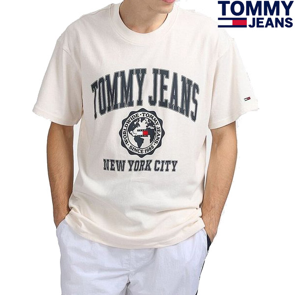 TOMMY JEANS (トミー ジーンズ) - カレッジロゴTシャツ TJM COLLEGE ...