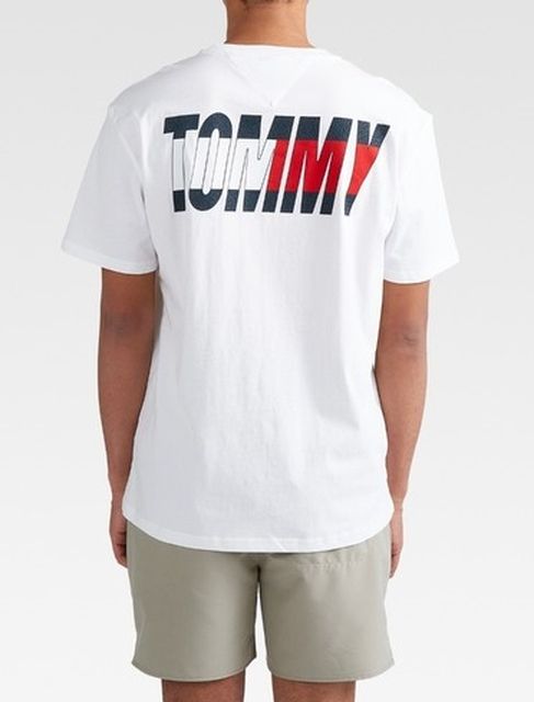 TOMMY JEANS (トミー ジーンズ) - TOMMYバックロゴTシャツ - FAITHWEB