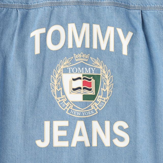 TOMMY JEANS (トミー ジーンズ) - ショートスリーブデニムオーバー