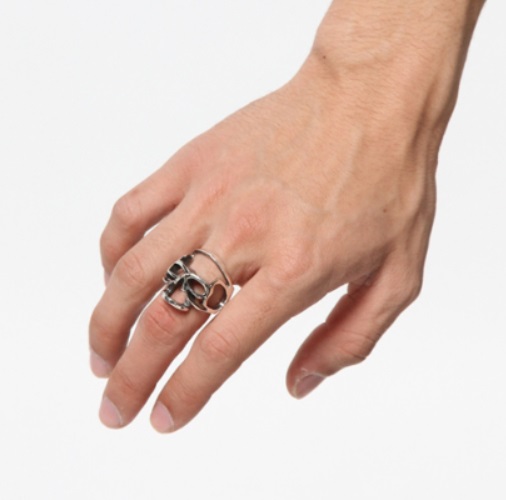 美品　17号　ジャムホームメイド　レボリューション　スカル　リング　指輪