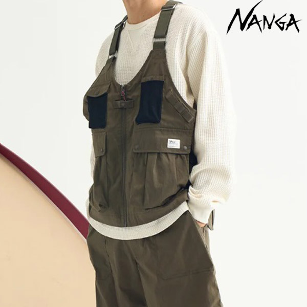 NANGA ( ナンガ ) - TAKIBI RIPSTOP FIELD VEST/タキビリップストップ