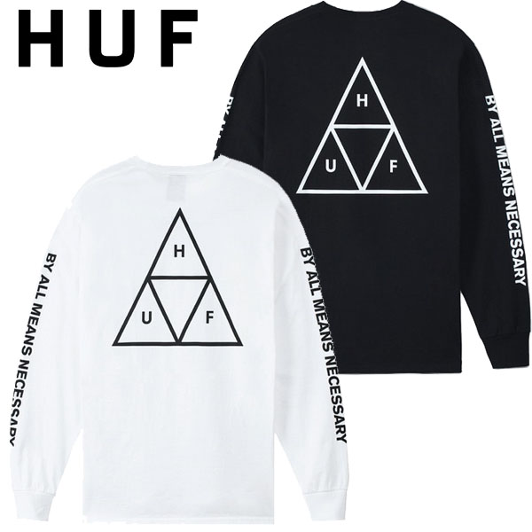 HUF ( ハフ ) - ESSENTIALS TT L/S TEE - FAITHWEB